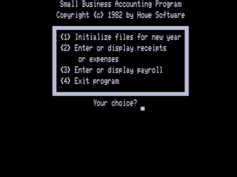 Screen shot